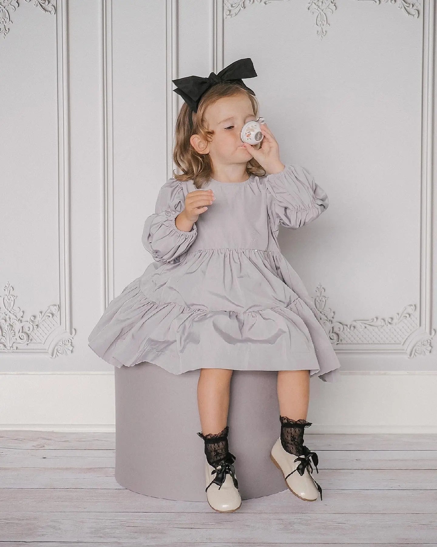 Camilla- Ivory Patent Leather Shoes - Amati Steps
