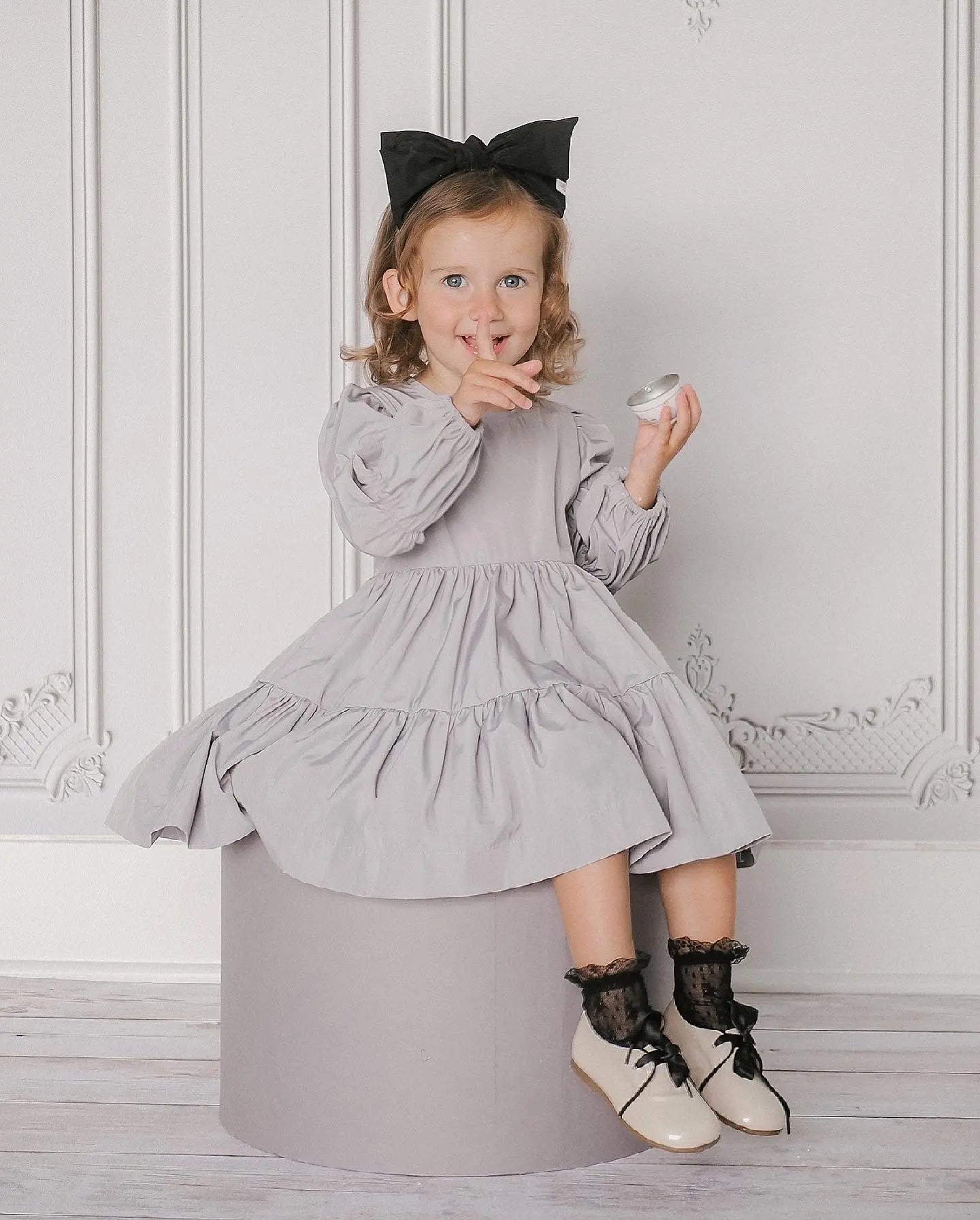 Camilla- Ivory Patent Leather Shoes - Amati Steps