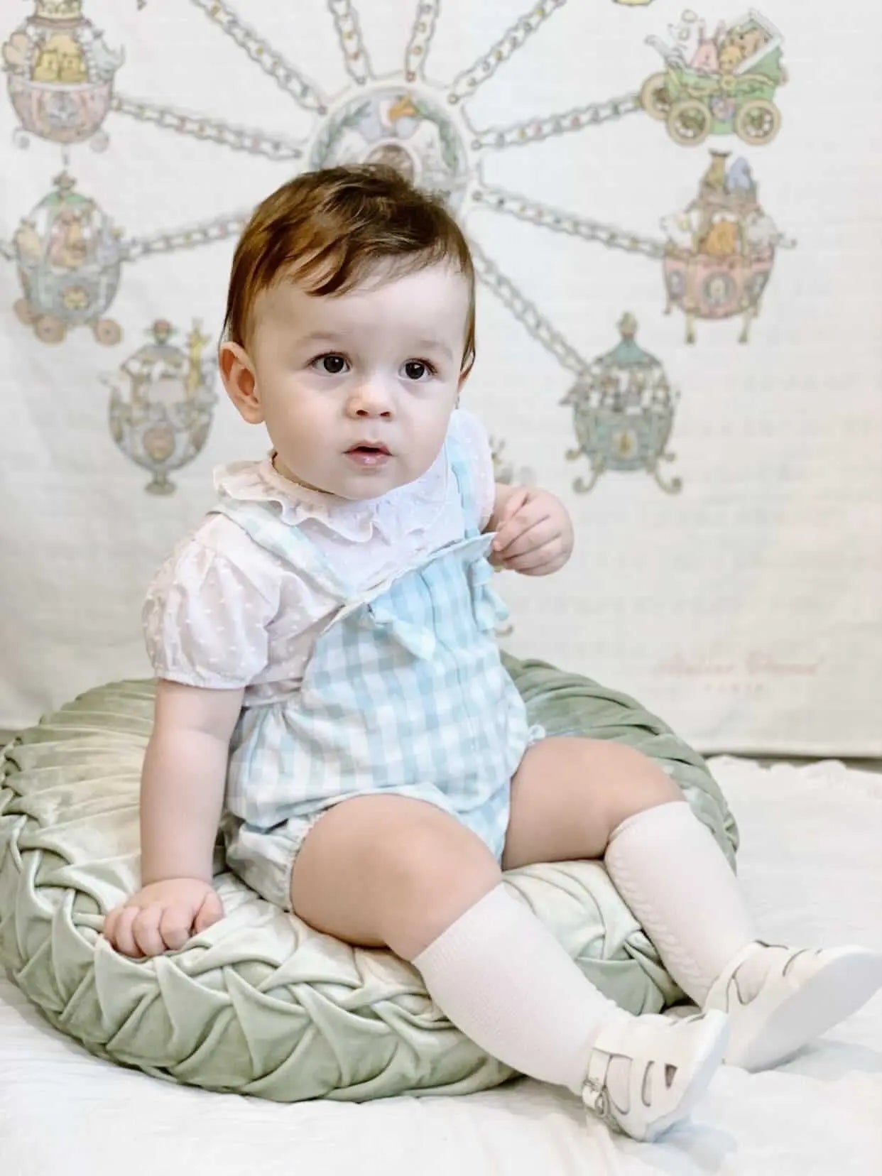 Cruz - White Patent Leather Baby Sandals - Amati Steps