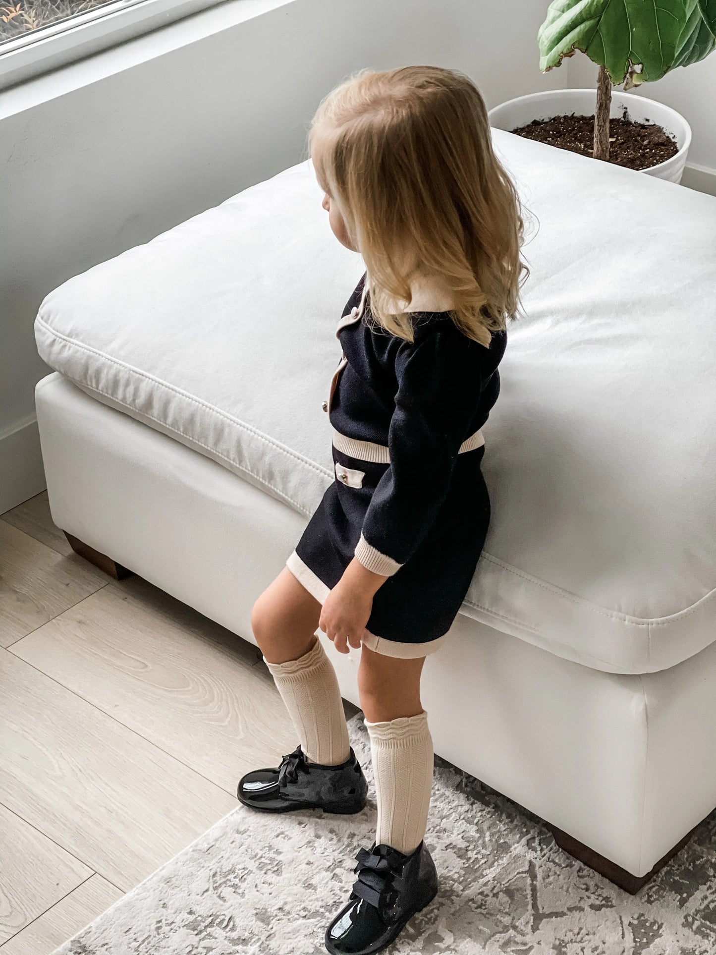 Maya - Black Patent Leather Boots - Amati Steps