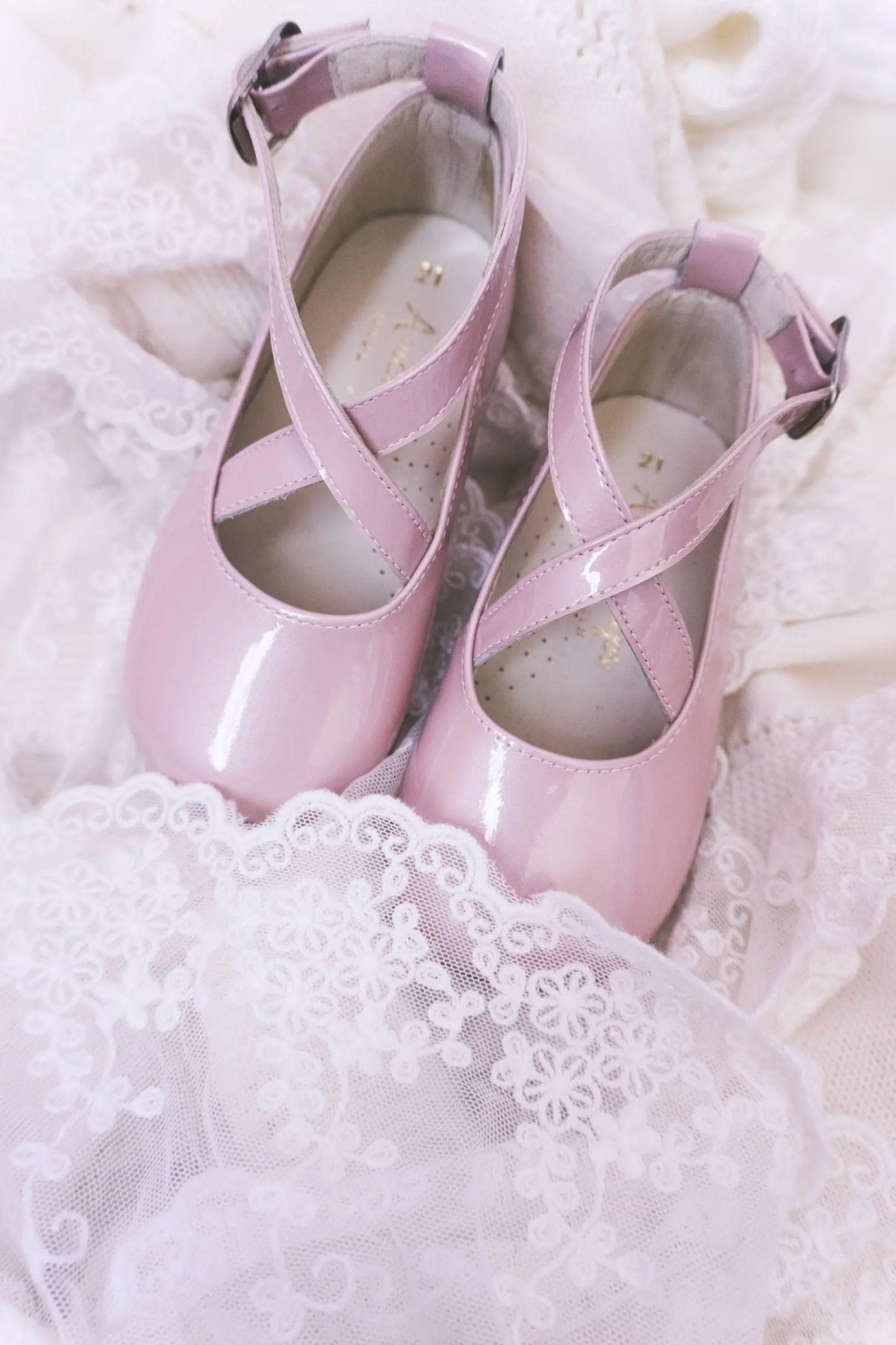 Milania- Pink Patent Leather Shoes - Amati Steps