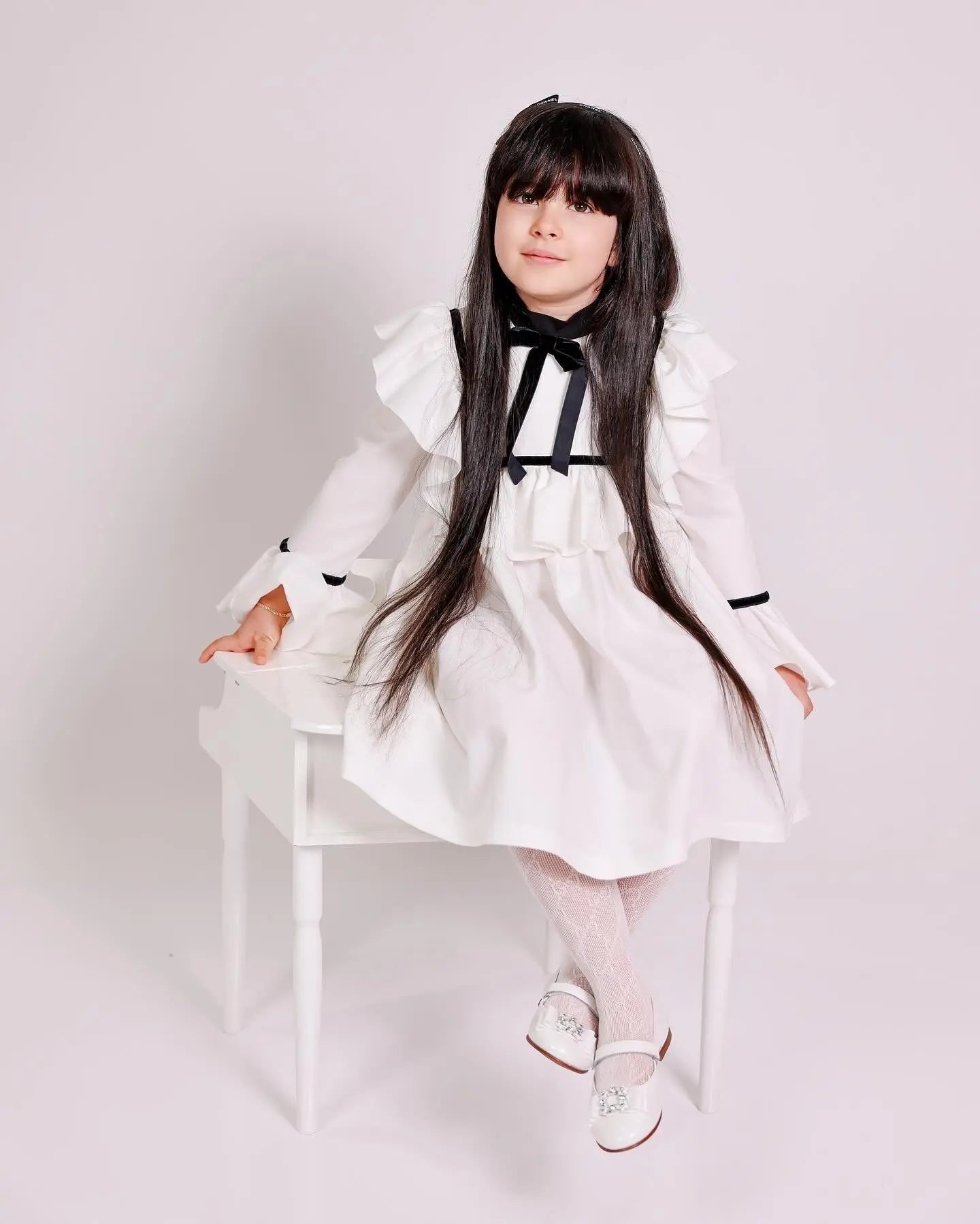 Sofia- White Patent Leather Mary Jane Shoes - Amati Steps