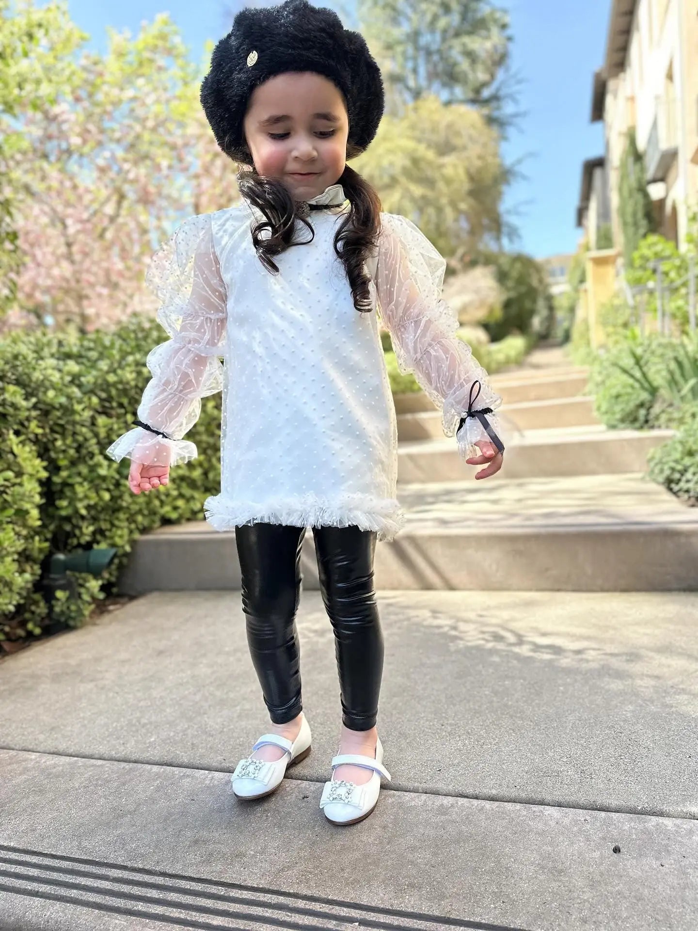 Sofia- White Patent Leather Mary Jane Shoes - Amati Steps