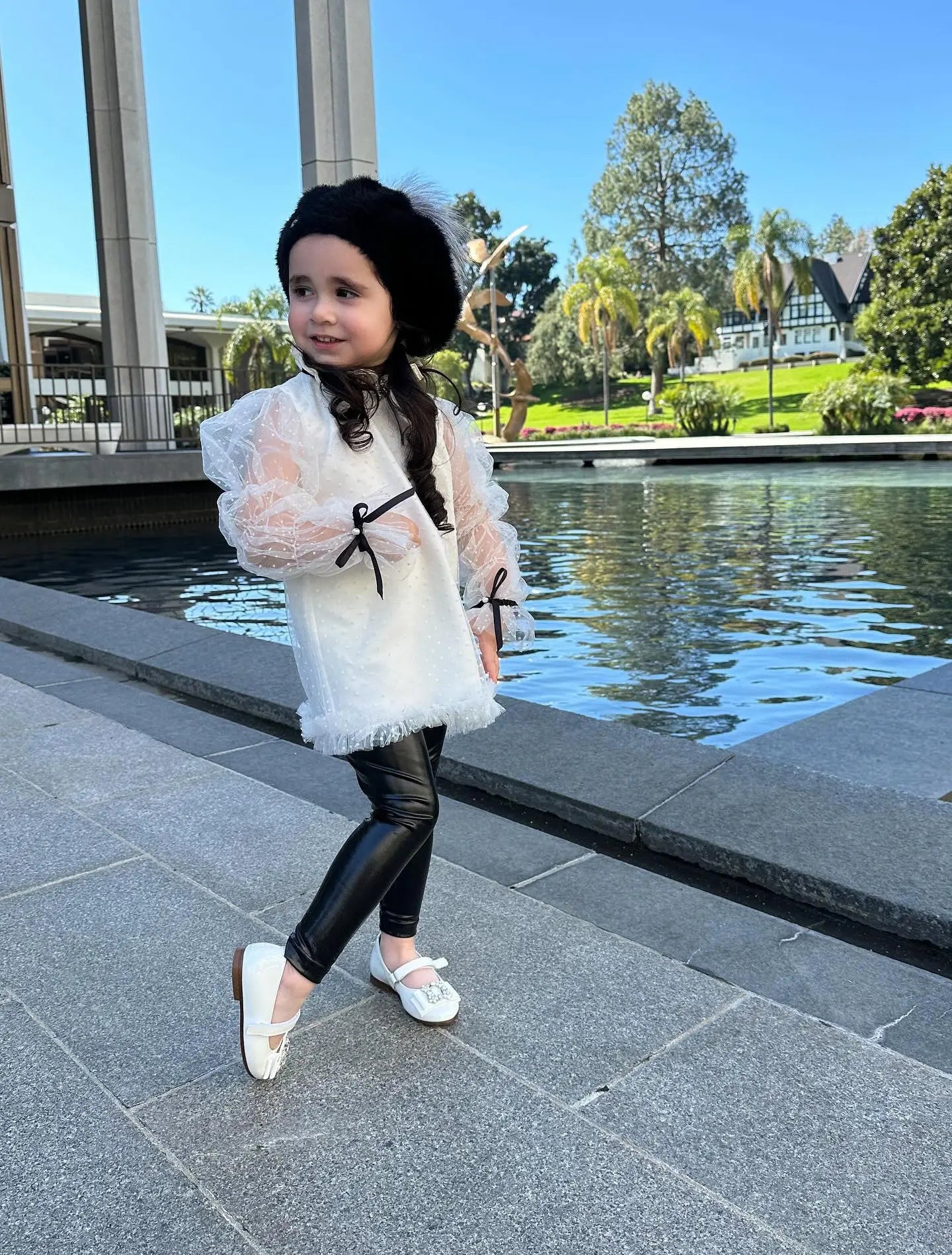Sofia- White Patent Leather Mary Jane Shoes - Amati Steps