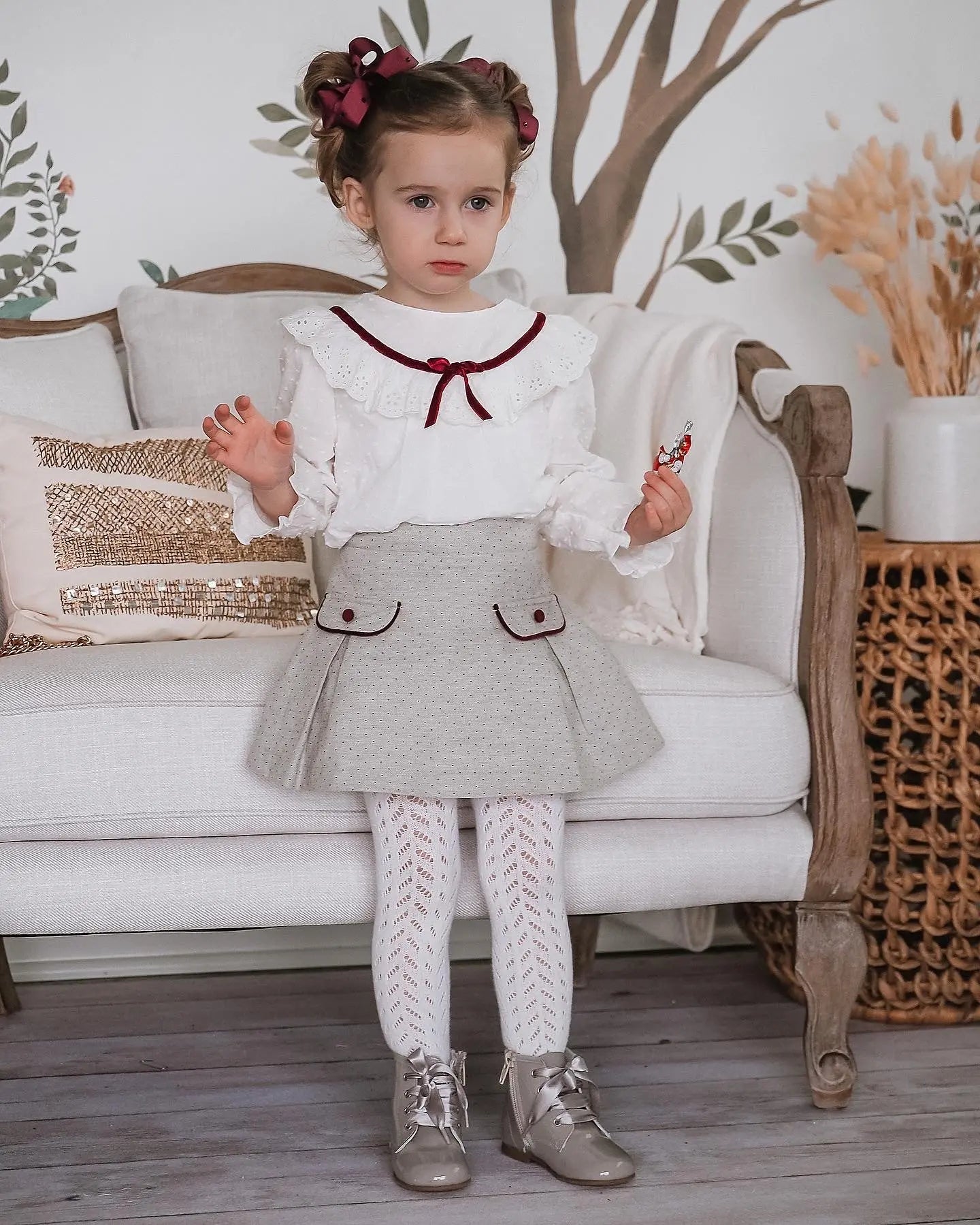 CNDOR Warm Cotton Openwork Tights- Cream | Amati Steps CNDOR Warm Cotton Openwork Tights- Cream | Amati Steps