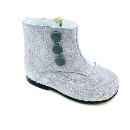 Isla- Grey Suede Boots - Amati Steps