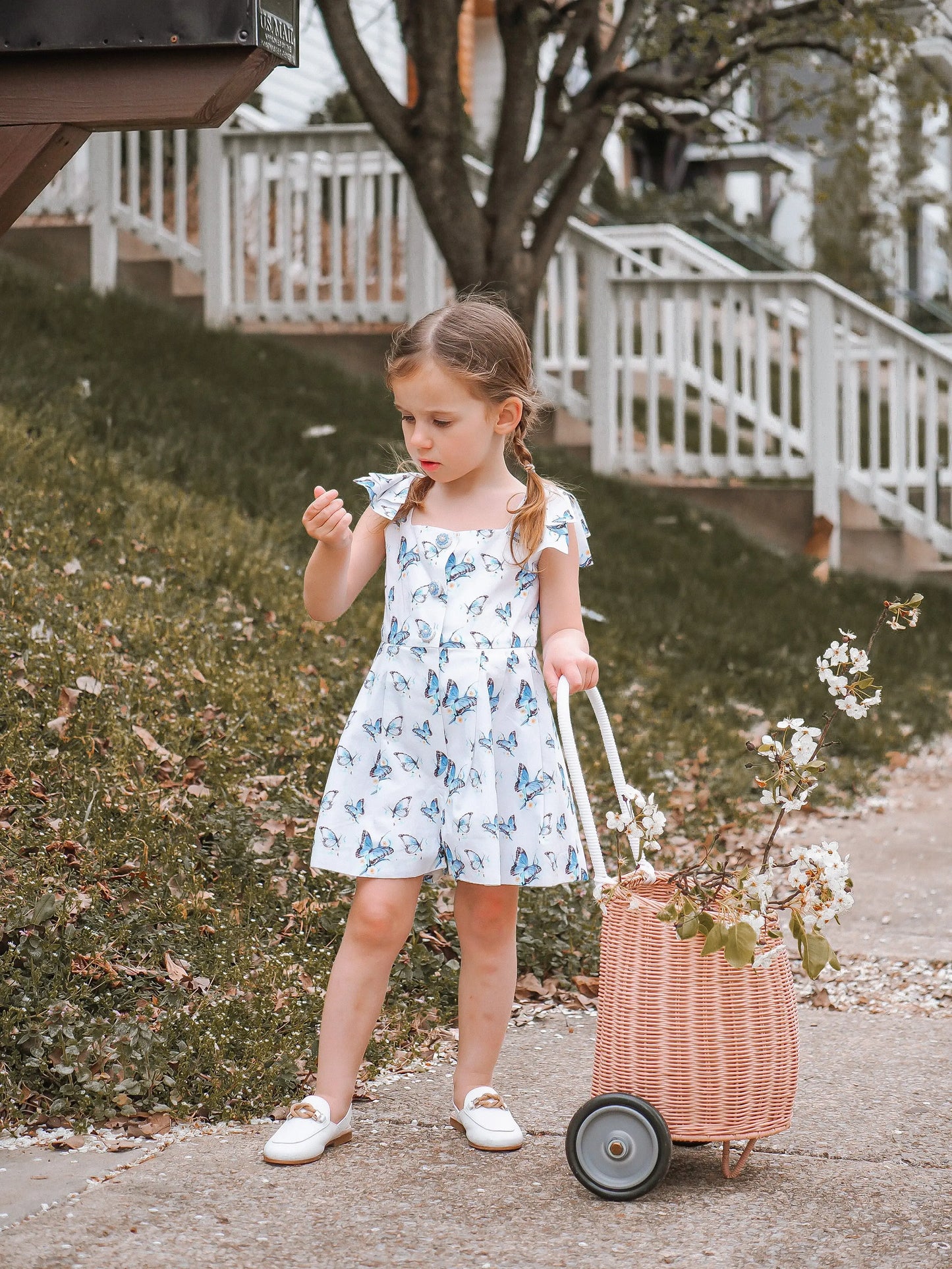 Mila- White Leather Slingback Loafer Shoes - Amati Steps