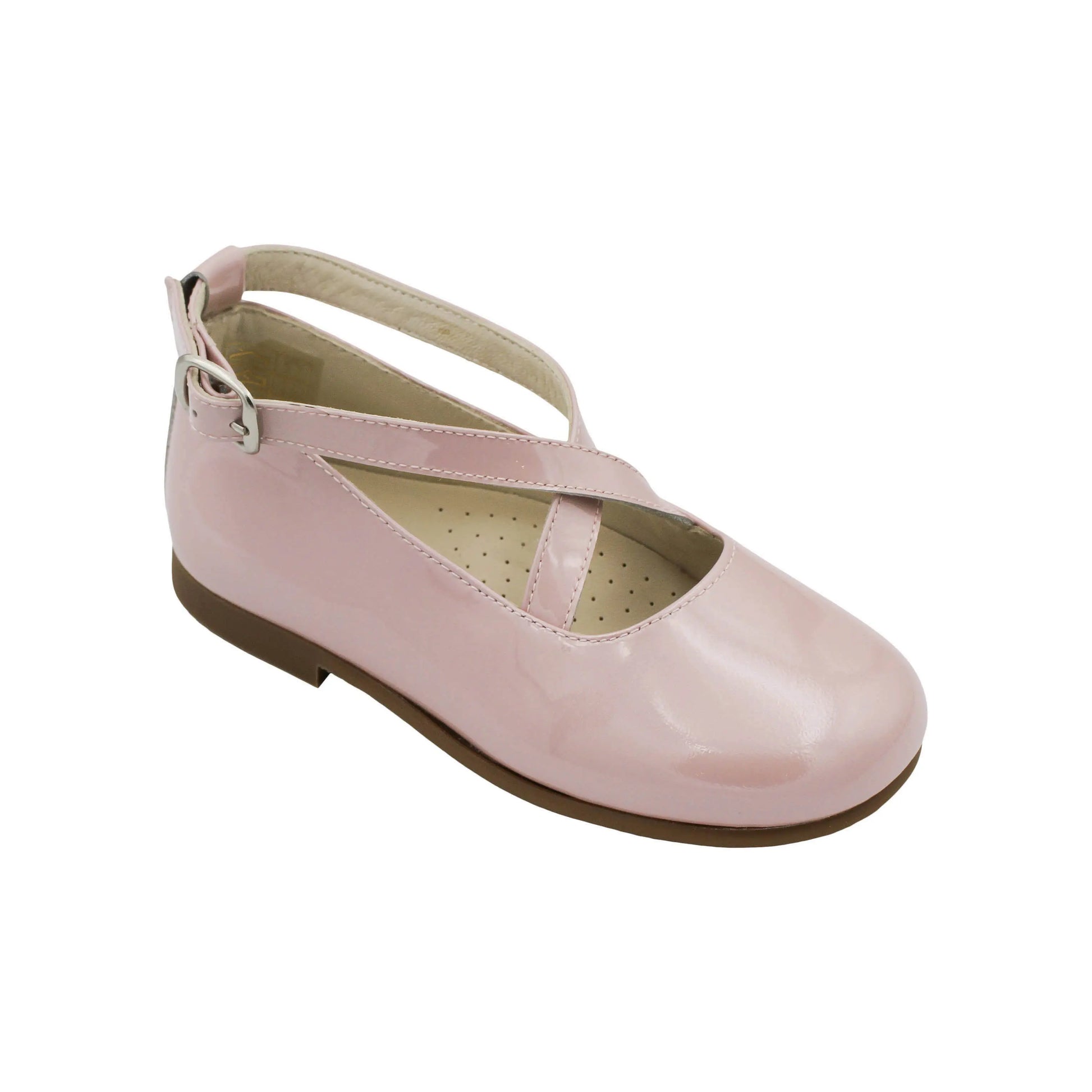 Milania- Pink Patent Leather Shoes - Amati Steps