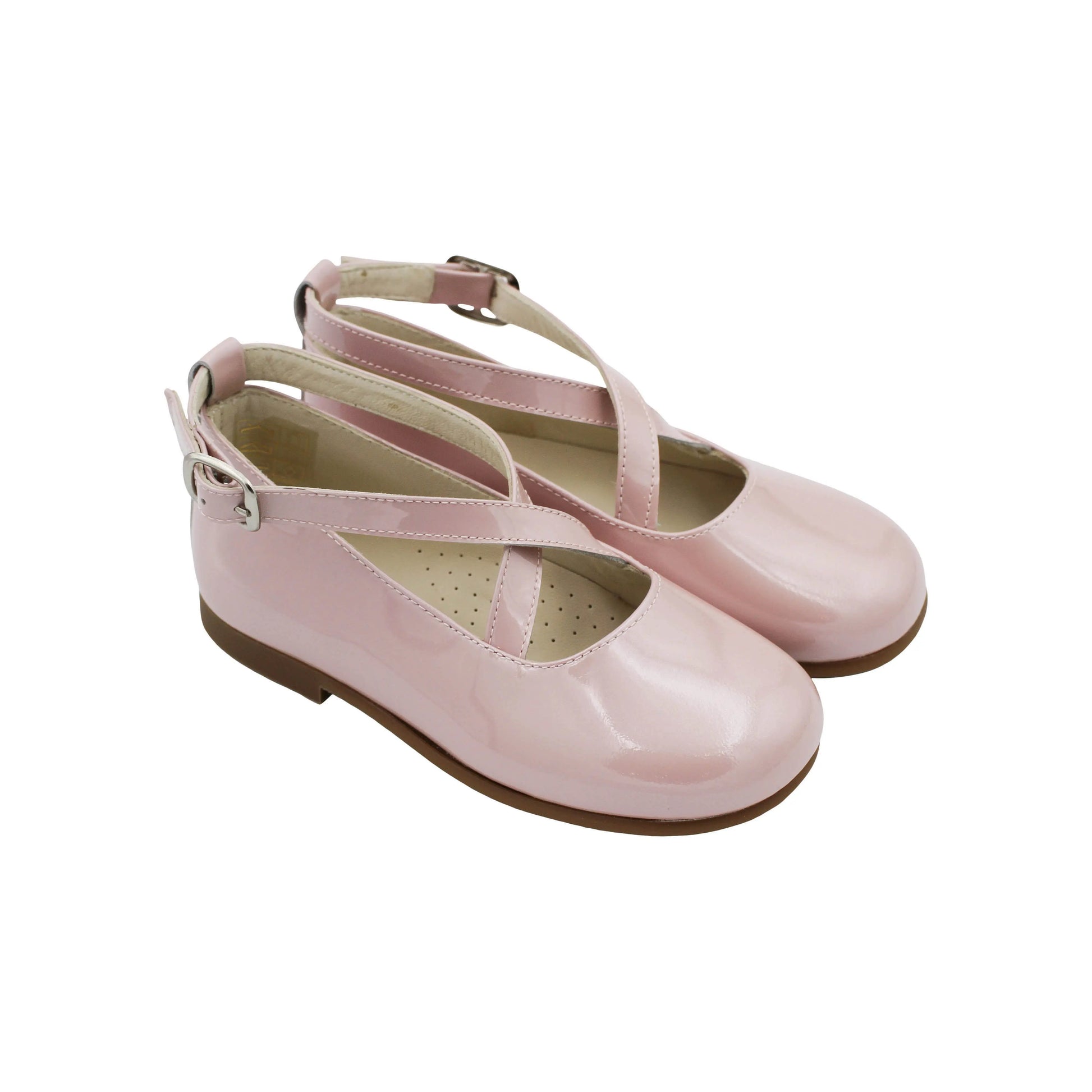 Milania- Pink Patent Leather Shoes - Amati Steps