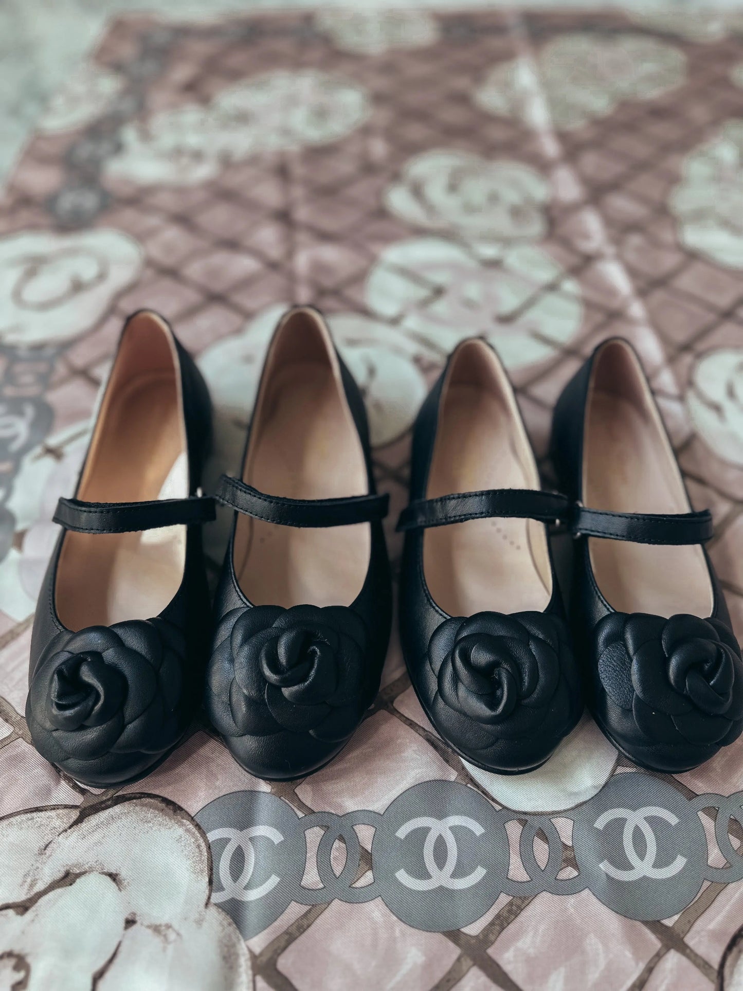 *(PREORDER)*Camille- Black Leather Mary Jane Shoes - Amati Steps